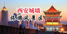 日韩肏逼电影中国陕西-西安城墙旅游风景区